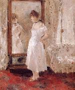 Berthe Morisot The Woman in front of the mirror